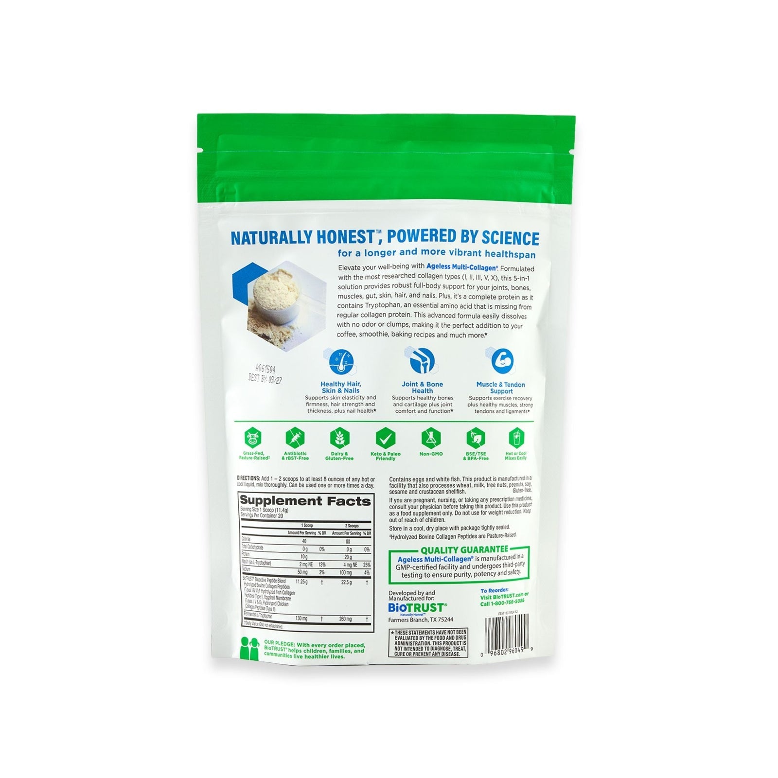 Ageless Multi Collagen complete protein
